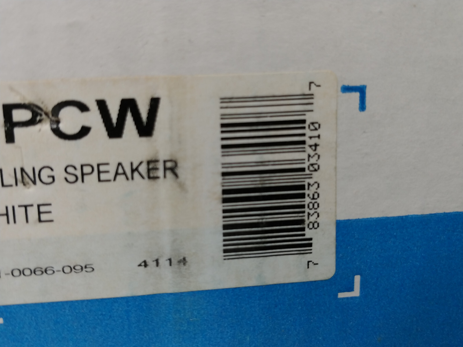 System Sensor SPCW Ceiling Speaker – White