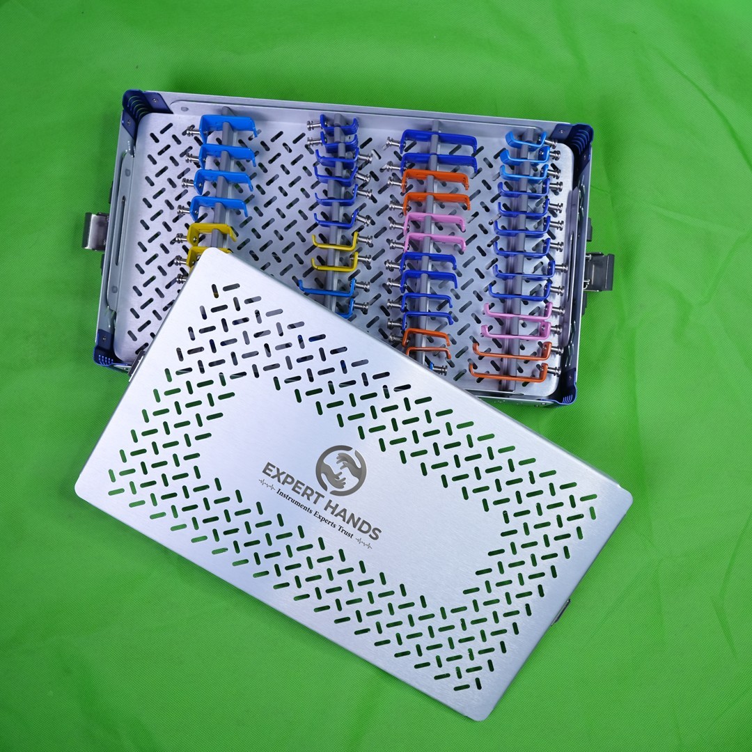 Advanced Black Belt ACD Cervical Retractor set Titanium Blades