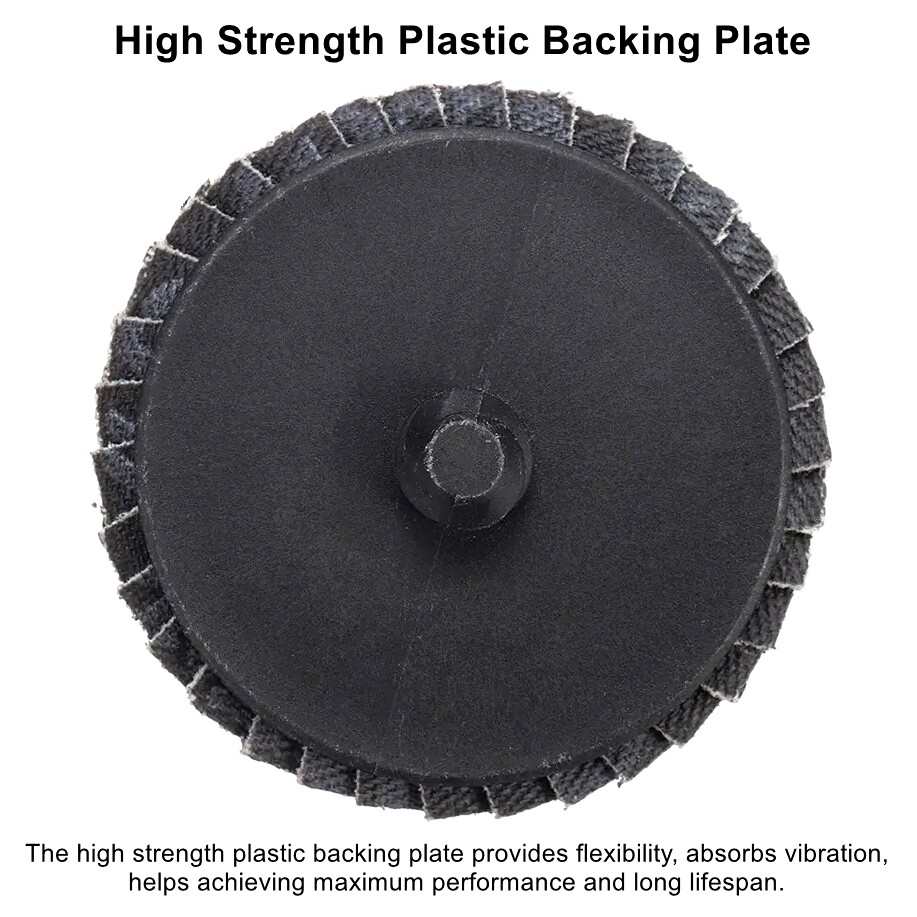10PCS 3 inch Blue ZA Flap Disc 40 Grit Coarse Grade 75mm Sanding Grinding Wheels