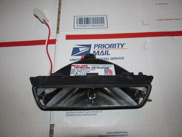 Whelen LFL Liberty Patriot 500 series halogen take down alley work lights Halo