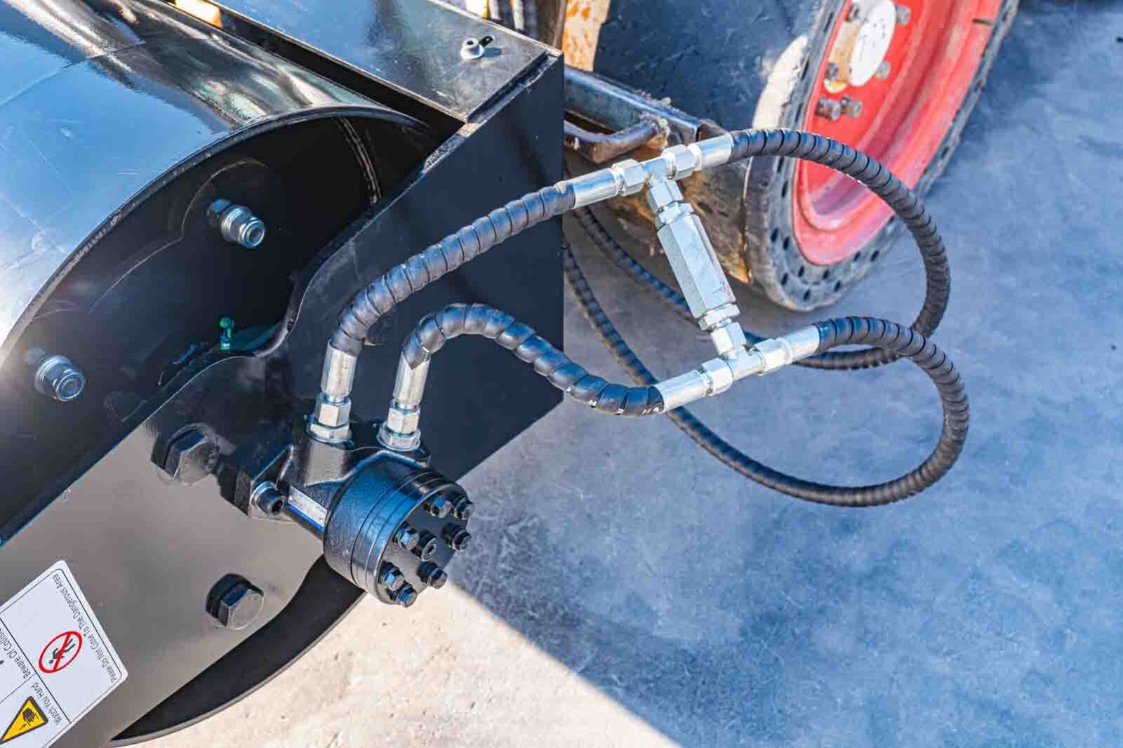 Vibratory Roller Road Compactor Attachment for Bobcat Skid Steer Loader