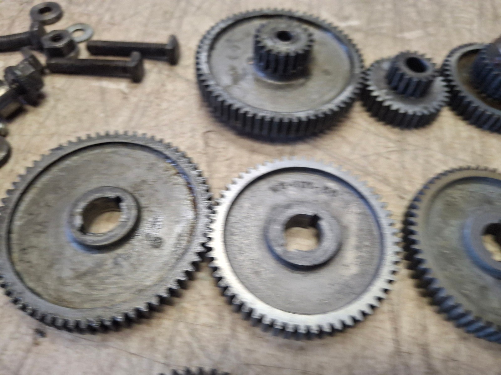 Vintage 6″ Lathe Atlas 618 Craftsman 109 Change Gear Lot Set 1/2″ Bore