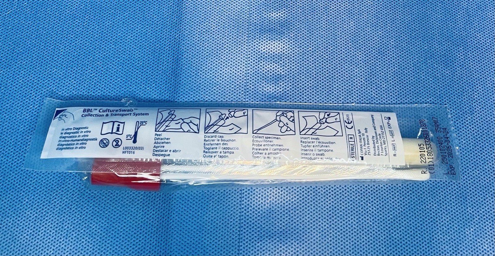 BECTON DICKINSON BBL Culture Swab System Collection and Transport, Lot of 46