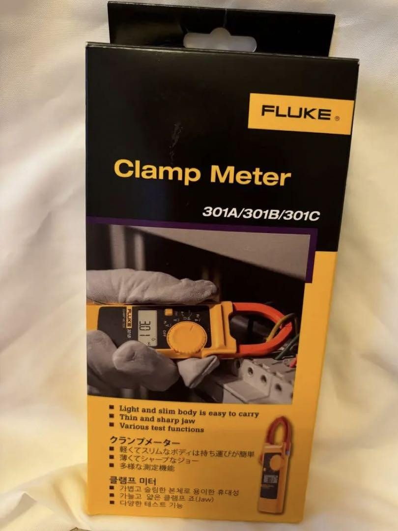 FLUKE Digital Clamp Meter 301A Tester Versatile Tool Yellow Electrical JP