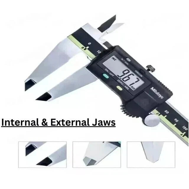 NEW Mitutoyo 200mm/8″ Absolute Digital Digimatic Vernier Caliper 500-197-30 US