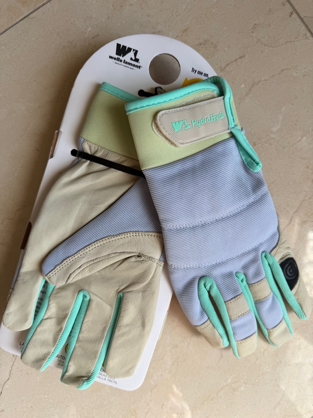 4 Pairs Wells Lamont Women’s HydraHyde Leather Work Gloves Select Size S M L