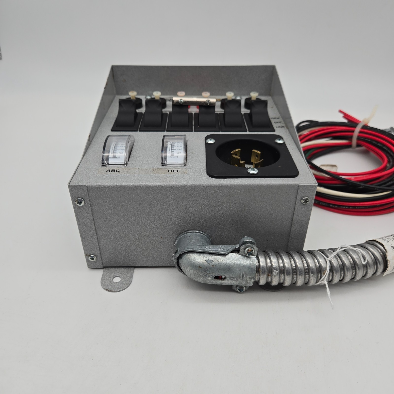 Reliance Controls 30216B 6 Circuit 30Amp Generator Standby Power Transfer Switch