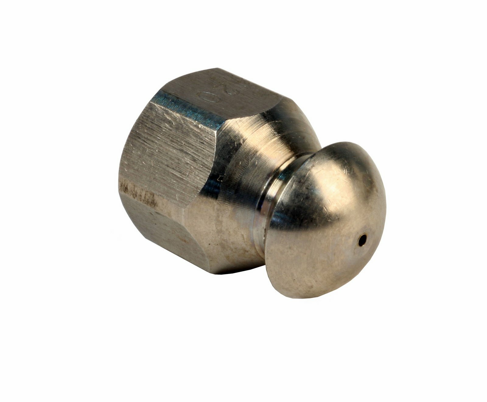 Erie Tools Button Nose 1/4″ Sewer Jetter Drain Cleaning Nozzle 12.0 Orifice