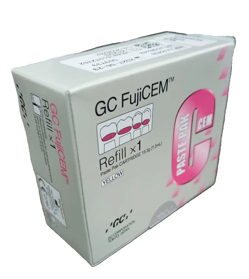 GC Fuji CEM Resin Modified Glass Ionomer Luting Cement 13.3g FRESH STOCK