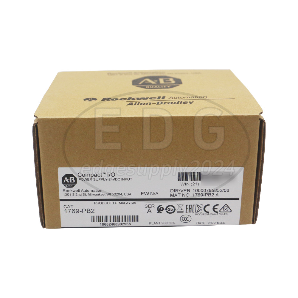 Allen-Bradley 1769-PB2 New Sealed CompactLogix DC 2A/0.8A Power Supply
