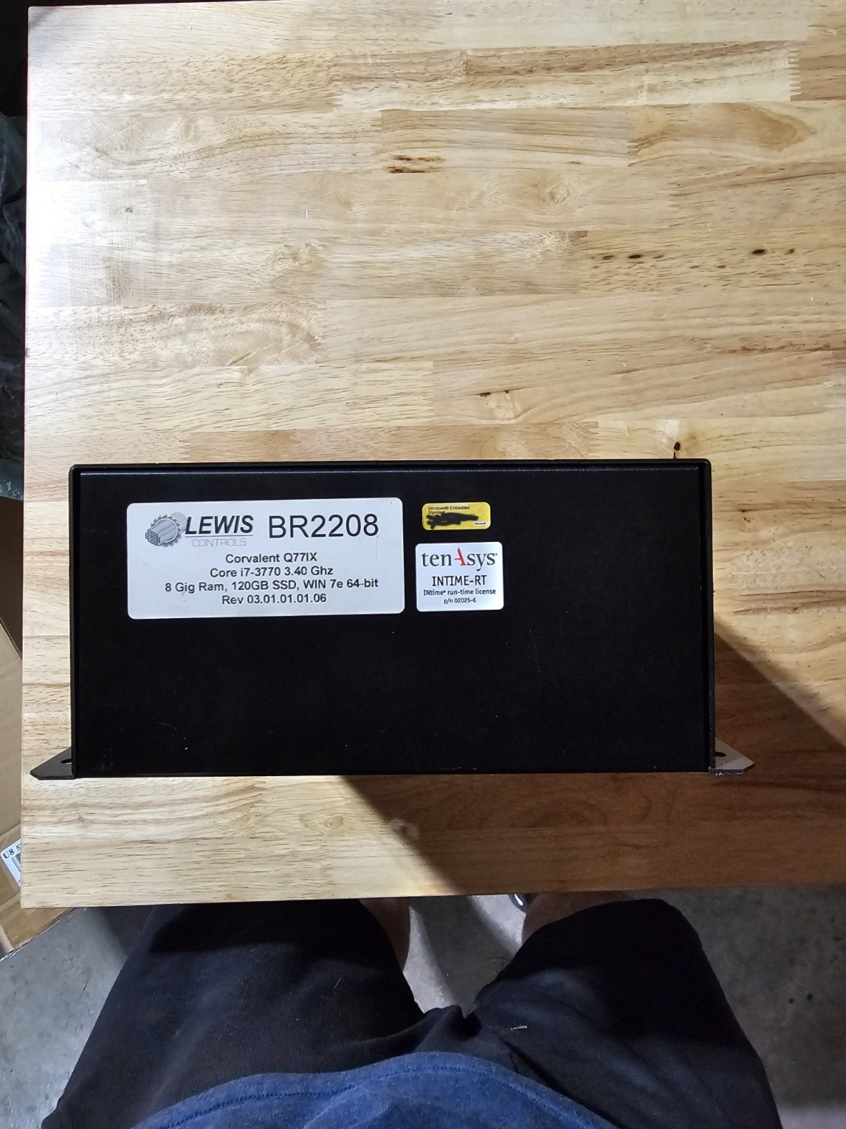 Industrial PC i7-3770 8GB 120GB SSD NEW Windows Embedded