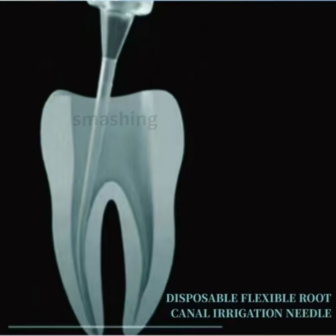 30Pcs Dental Style Flexible Irrigator Tips Endodontics Root Canal