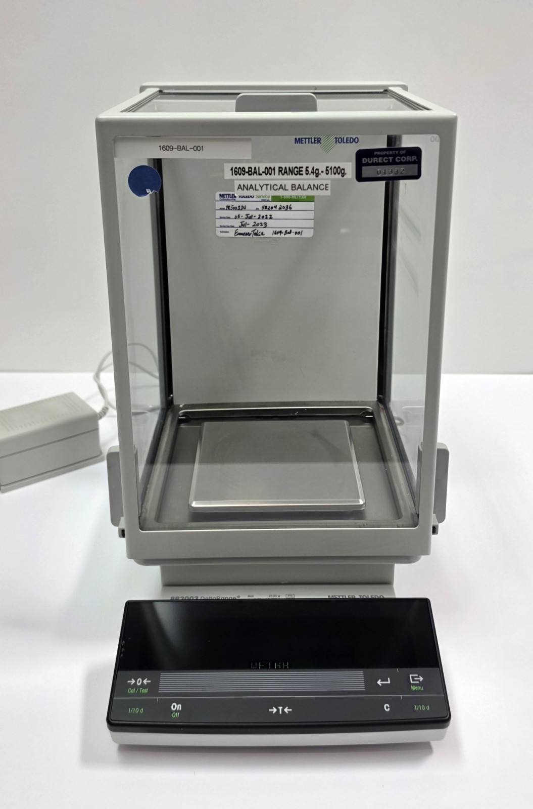 Mettler Toledo PR2003DR DeltaRange Precision Laboratory Balance