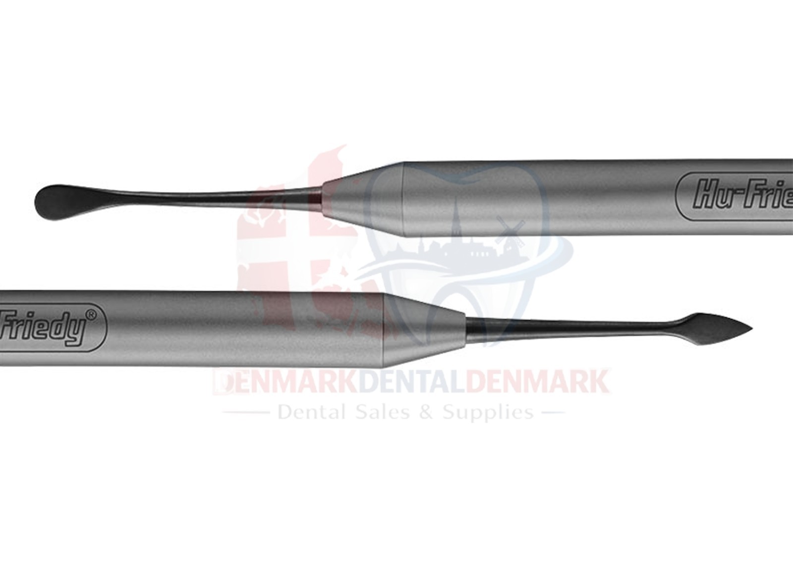 Hu-Friedy PPBUSERX Double End Periosteal Dental Elevator Buser Black Line (10X)