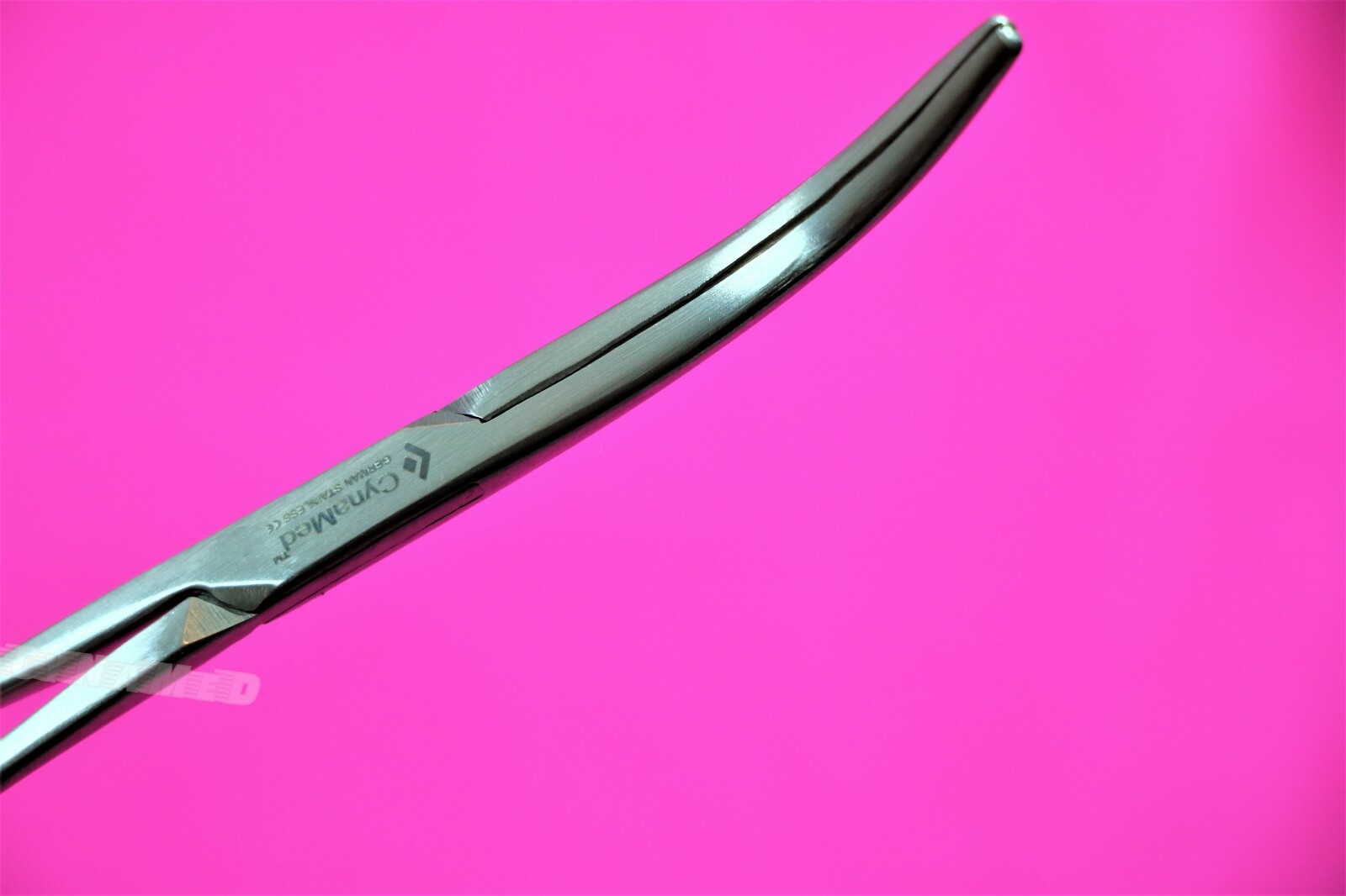 Gold Handle Spay Pack Rochester Carmalt Forceps 6.25″ Curved Stainless Steel
