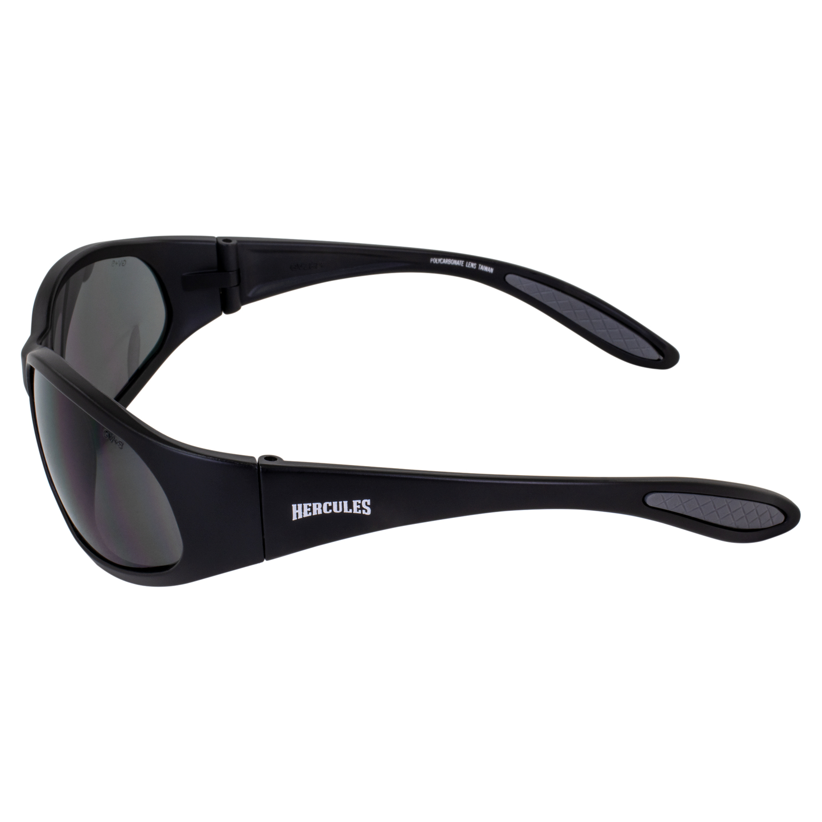 2 Pairs Global Vision Hercules 1 Jr Sunglasses for Men Black w/Clear Smoke Lens