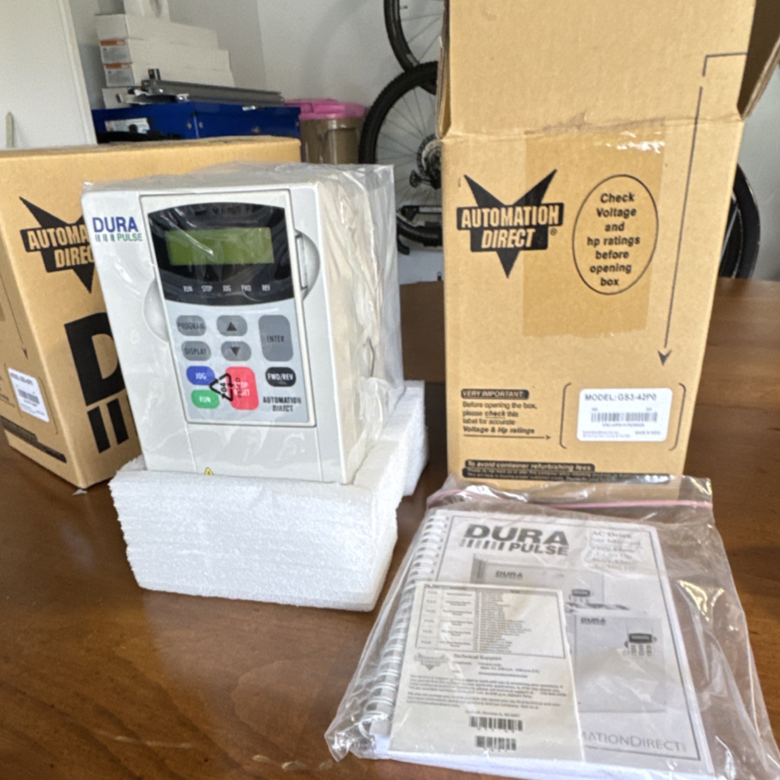 AutomationDirect GS3-42P0 AC Drive Variable Frequency Drive 460V 2HP