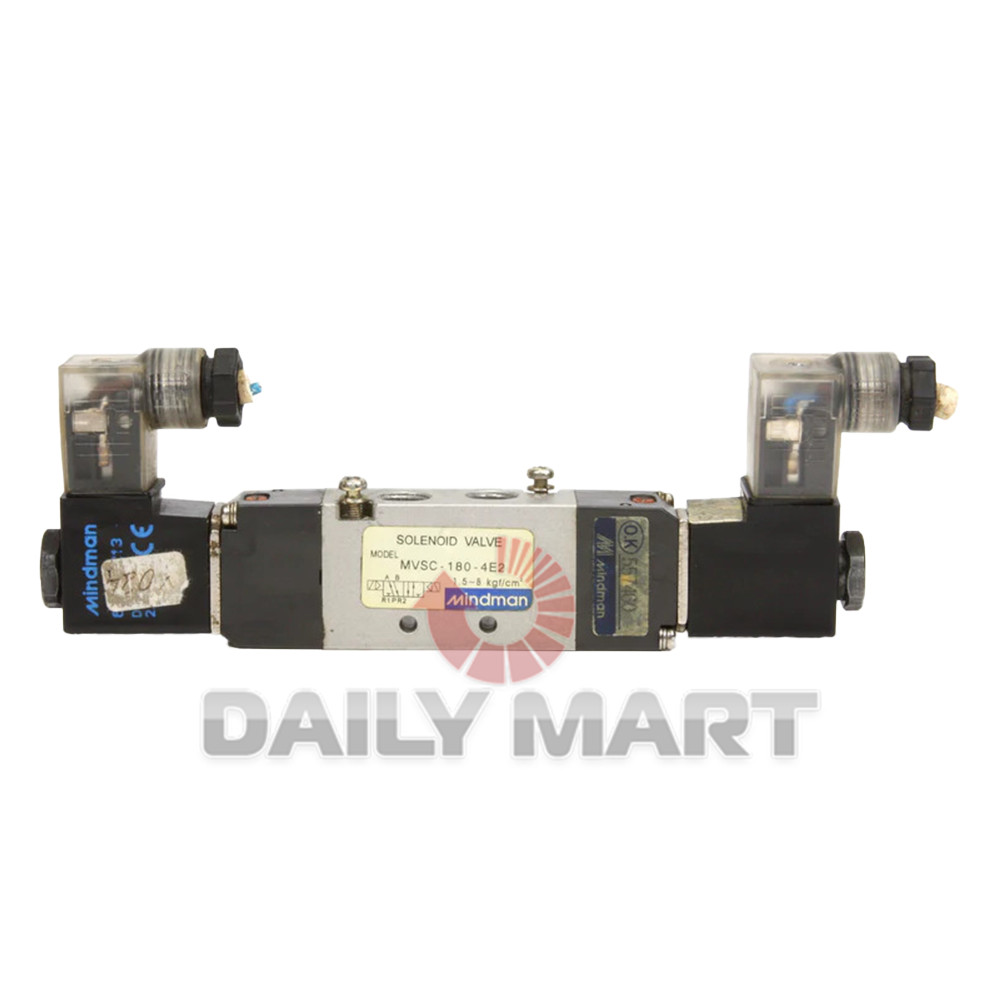 New In Box MINDMAN MVSC-180-4E2-DC24V Solenoid Valve 0.15-0.8MPa