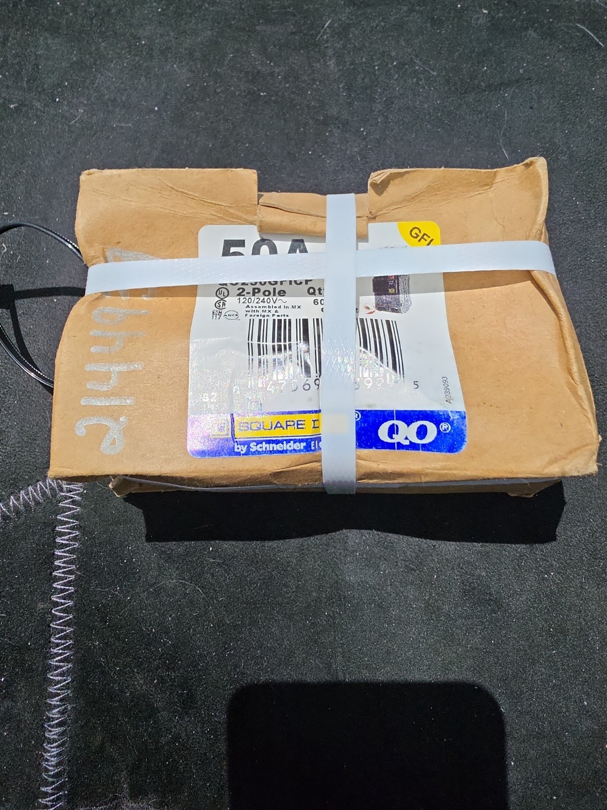 SQUARE D QO250GFICP 50AMP 2-POLE GFCI BREAKER 120/240V BRAND NEW