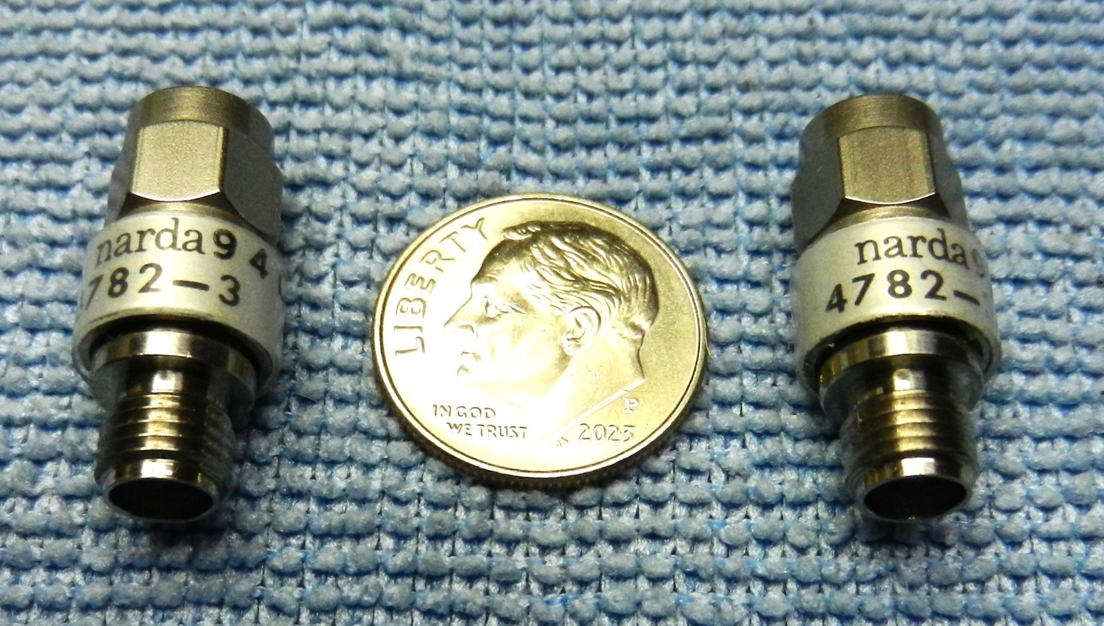 Narda Model 4782-3 Miniature 3 dB SMA Attenuators (dc – 18 GHz / 2 watts)