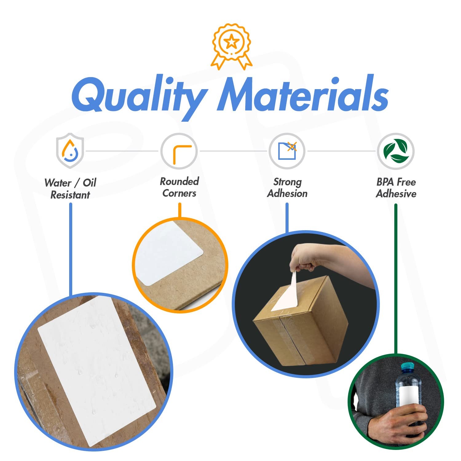 2.25″ x 0.75″ Direct 1 Inch Core – 2.25 x 0.75 – Prime – 04 Rolls, White