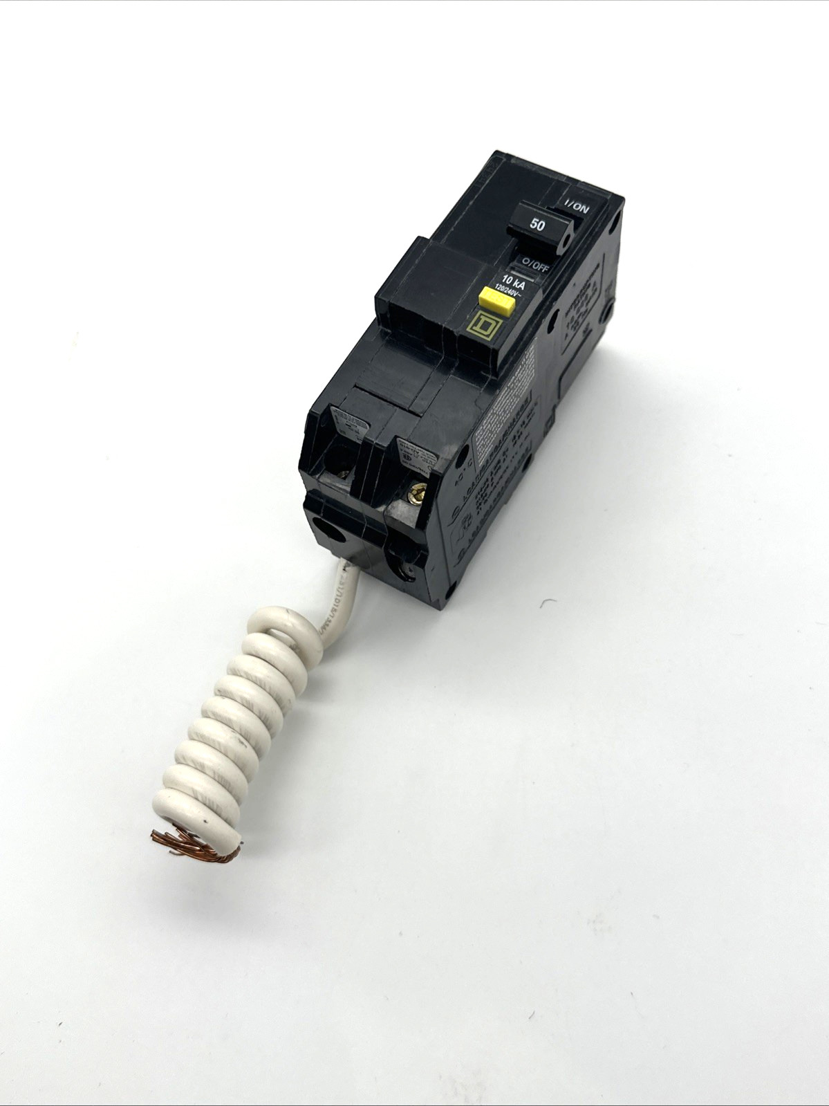 NEW Square D QO250GFI Ground Fault Circuit Breaker GFCI 2 Pole 50A 120/240V
