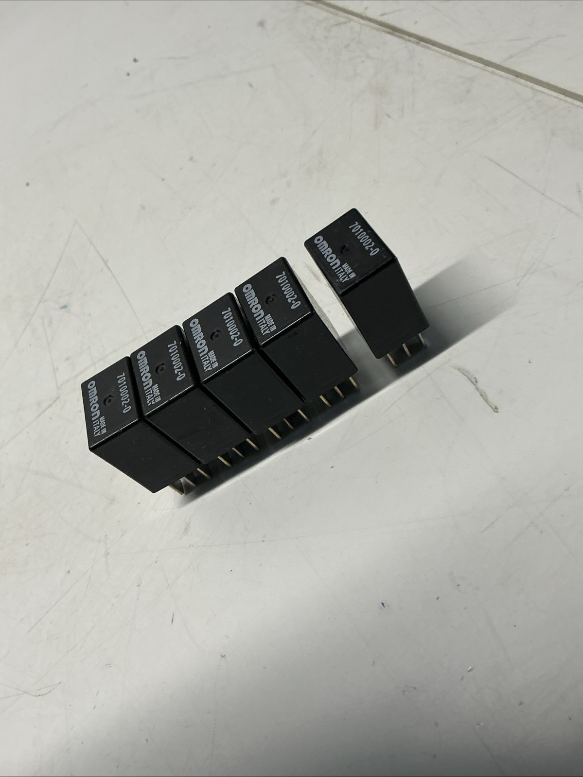 Lot of 5 Omron 7010002-0 Relay Automotive PCB Power Relay W-212