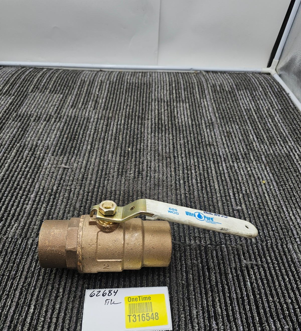 Milwaukee Ultrapure UPBA-150 UP8511 Sweat Ball Valve 600 WOG 24-27 Bronze