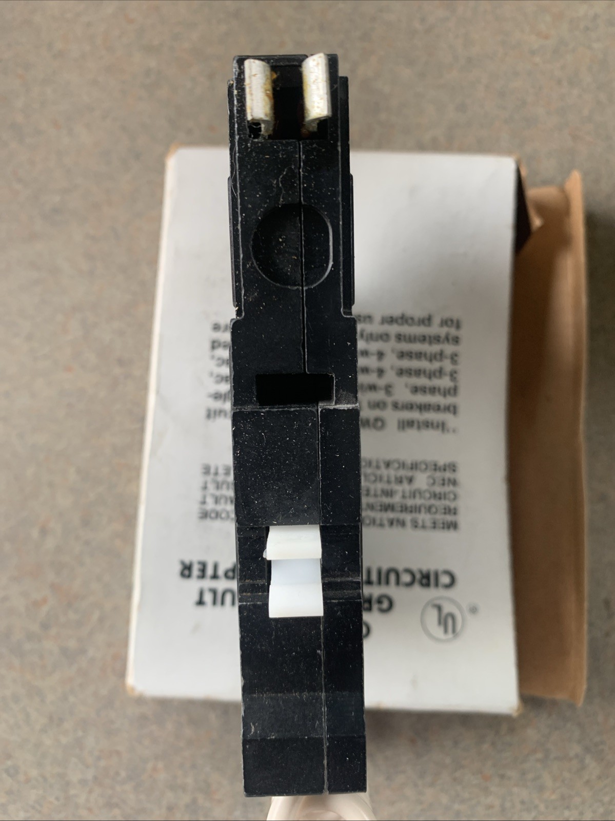 Square D QO120GFI 20A 1 Pole GFCI Breaker Qwik-Gard 120V NOS USA