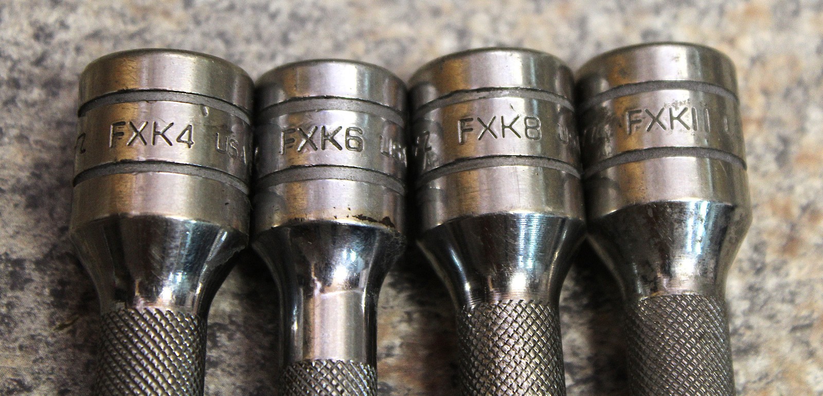 Snap-On Knurled Friction Ball Extension Tool Set