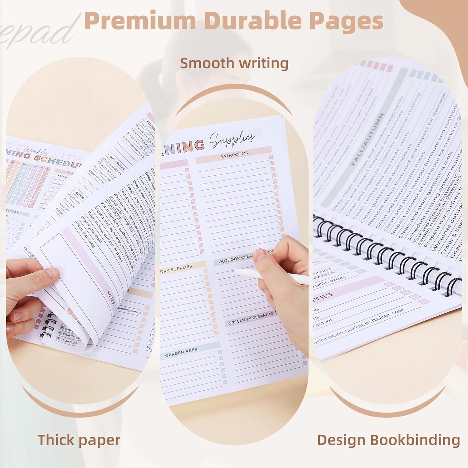 Adults Adhd Cleaning Planner, Editable Adhd Cleaning and Organizing Planner DIY