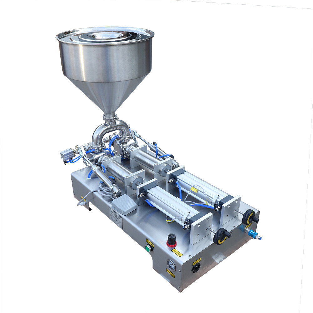 Liquid Paste Filling Machine Pneumatic Bottle Piston Filler 1-30 bottles/min USA