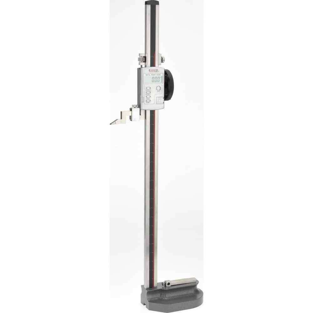 SPI 15-374-2 Electronic Digital Height Gage: 24″ Range, 0.0005″ Res, 0.003″ Acc