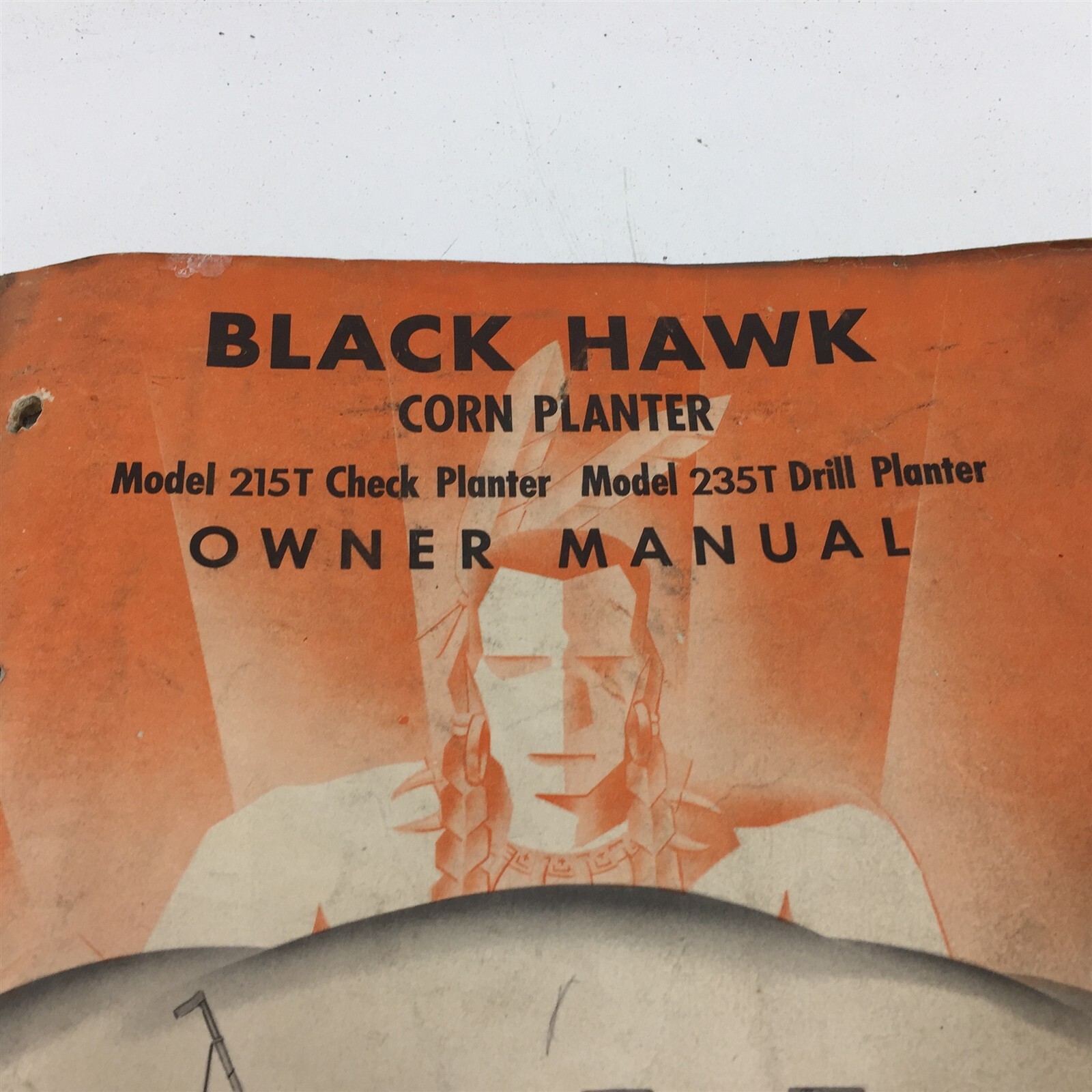 Genuine 1953 CO-OP Black Hawk 215T 235T Corn Planters Owner Manual