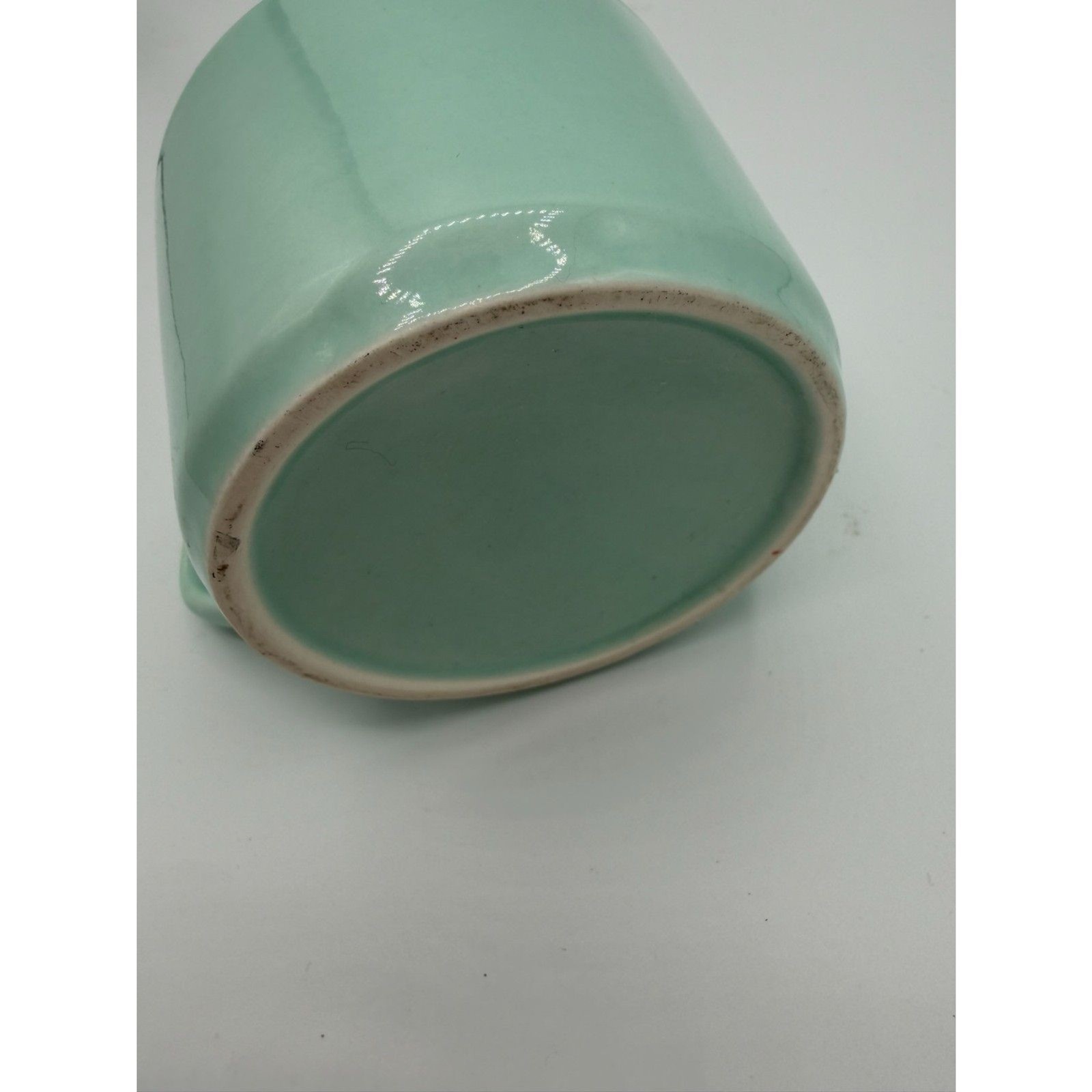 ZAH Panda Peek-a-Boo Mug Turquoise Blue