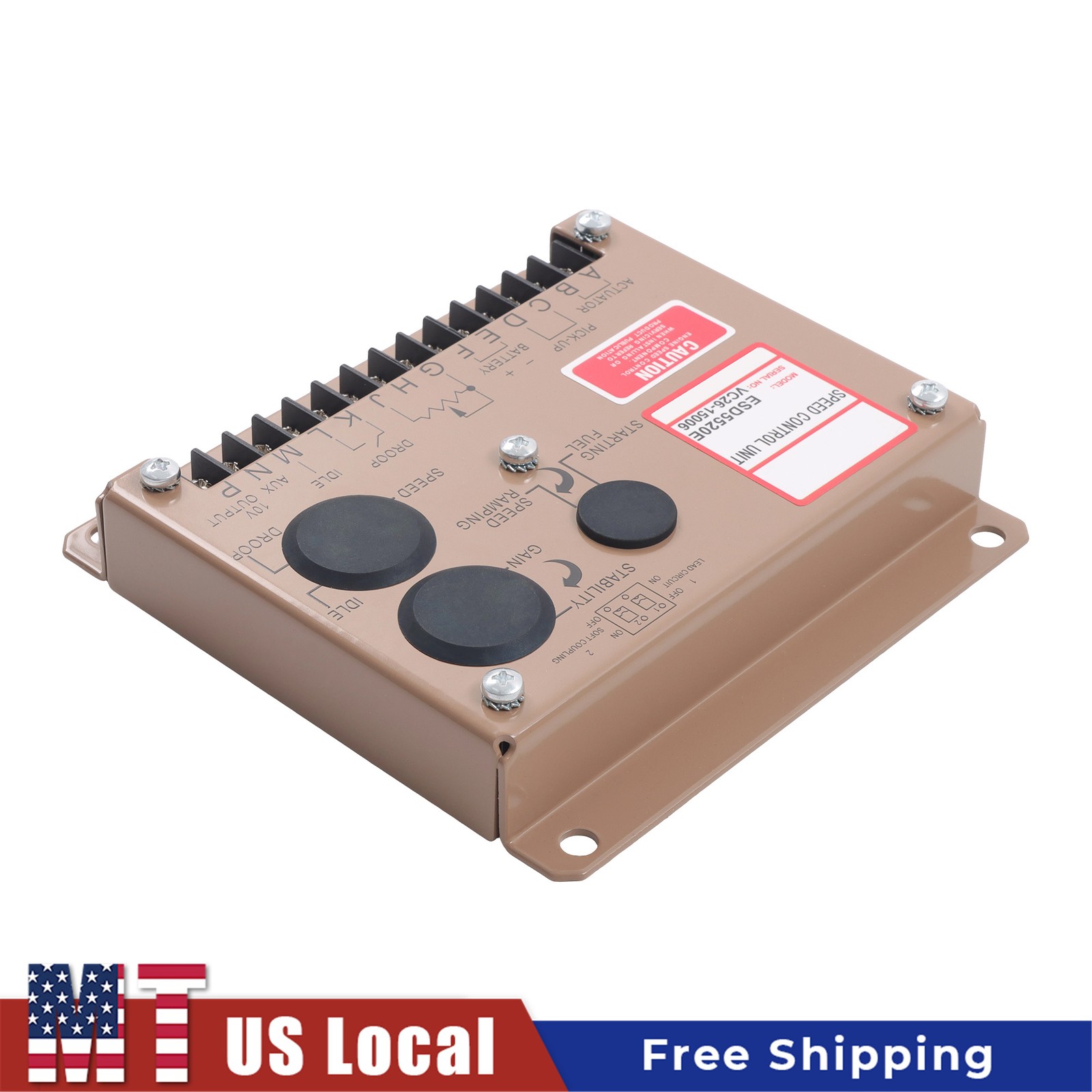 ESD5520E Engine Speed Governor Controller for Generator Set Control