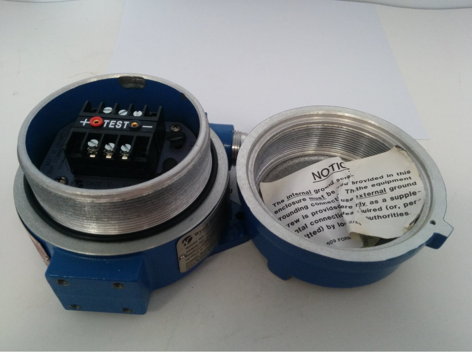 WEED INSTRUMENTS 7000RP0D10S TEMPERATURE TRANSMITTER, 100 OHM 40VDC, NIB