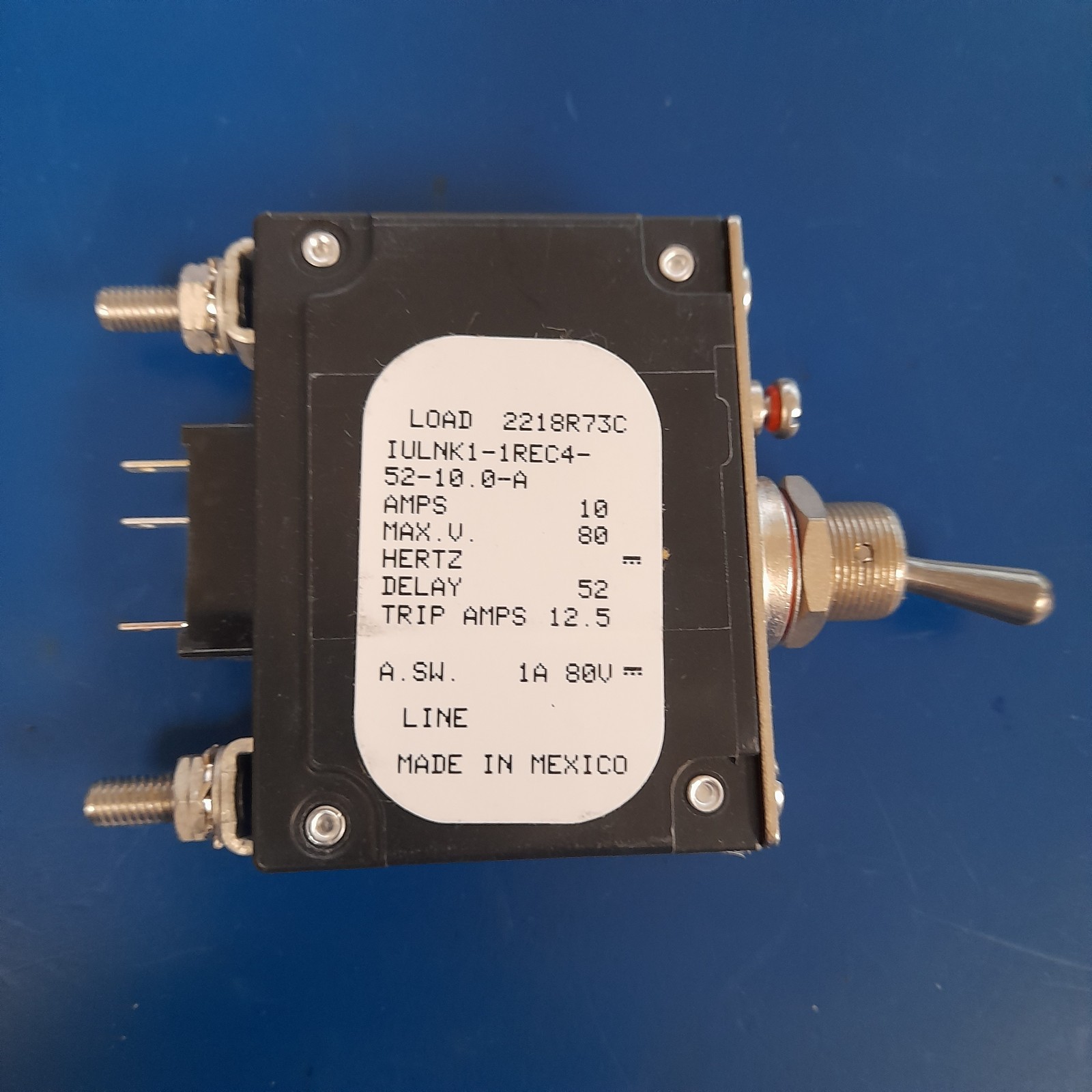 AIRPAX IUGN666-1REC4-52-50.0 Circuit Breaker Hydraulic-Magnetic