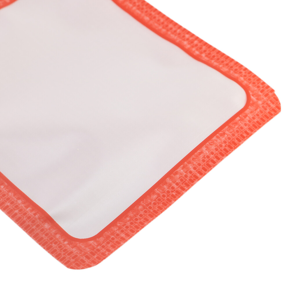 100/200/500 Translucent Window Color Design Border Hang Hole Resealable Zip Bags