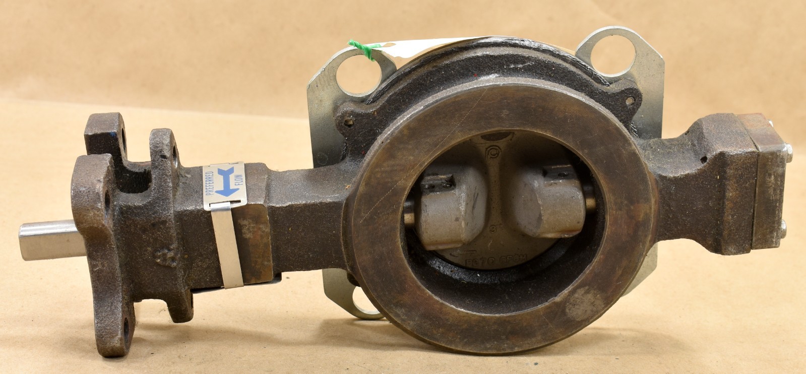 Keystone 360-158, K-LOK Wafer Butterfly Valve, 316, Steel, CL 150, Shaft 17-4