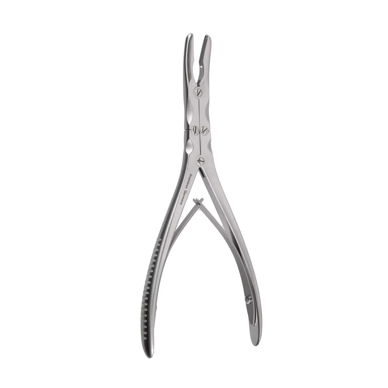 Beyer Rongeur, 7″ L, Double Action, Light Curve, 3mm Bite, Premium