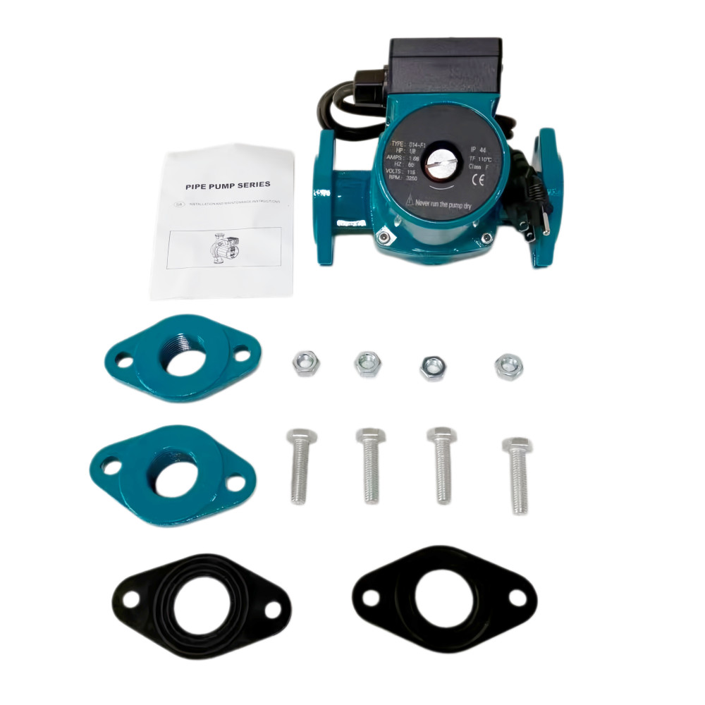 New For Taco 0014-F1 Cast Iron Circulator Pump 1/8HP 115V 3250RPM 125PSI 0-32GPM