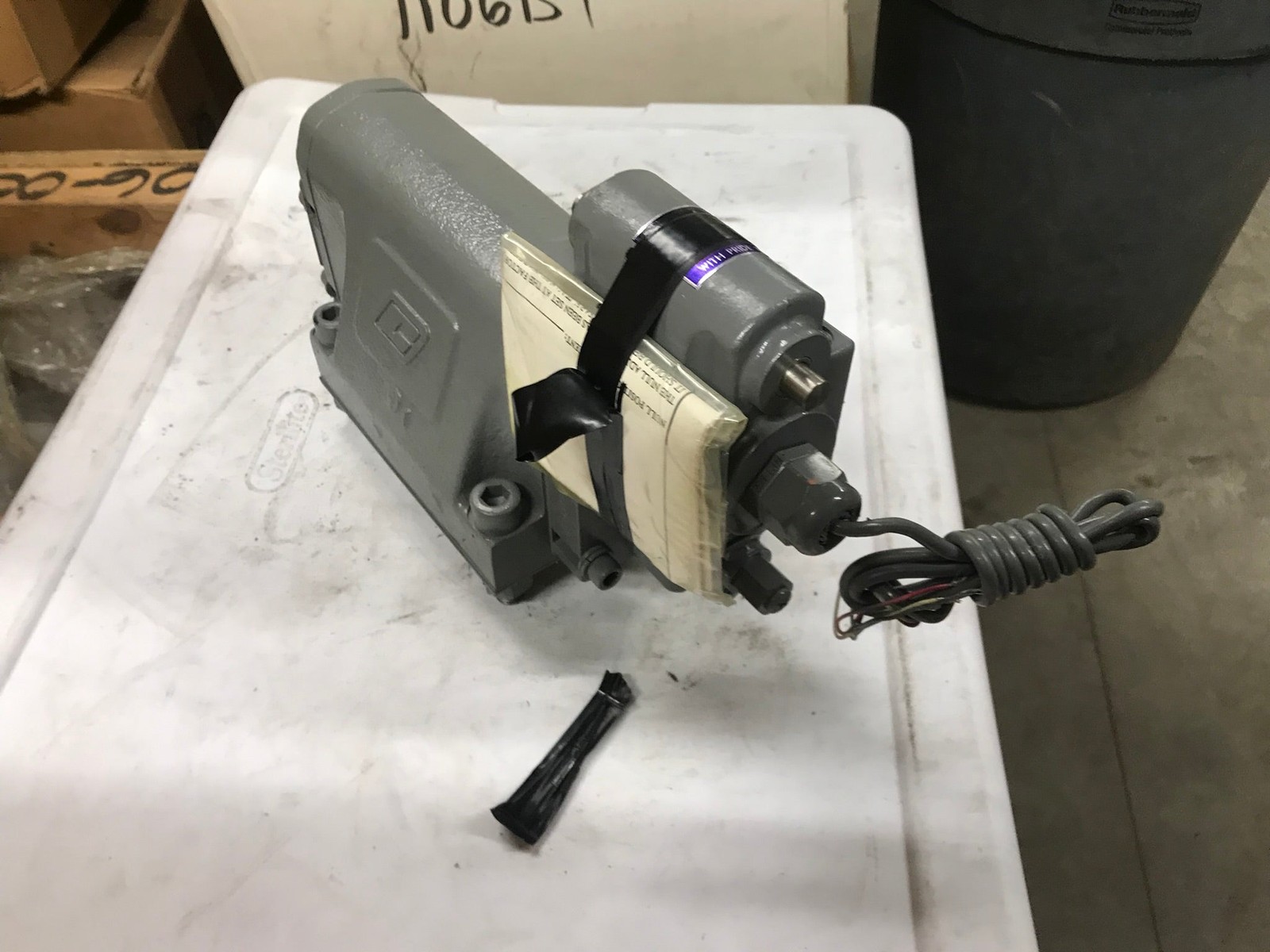 VALVE, CONTROL, 750 OHM COIL,0-15 VOLTS, 0-20 MA