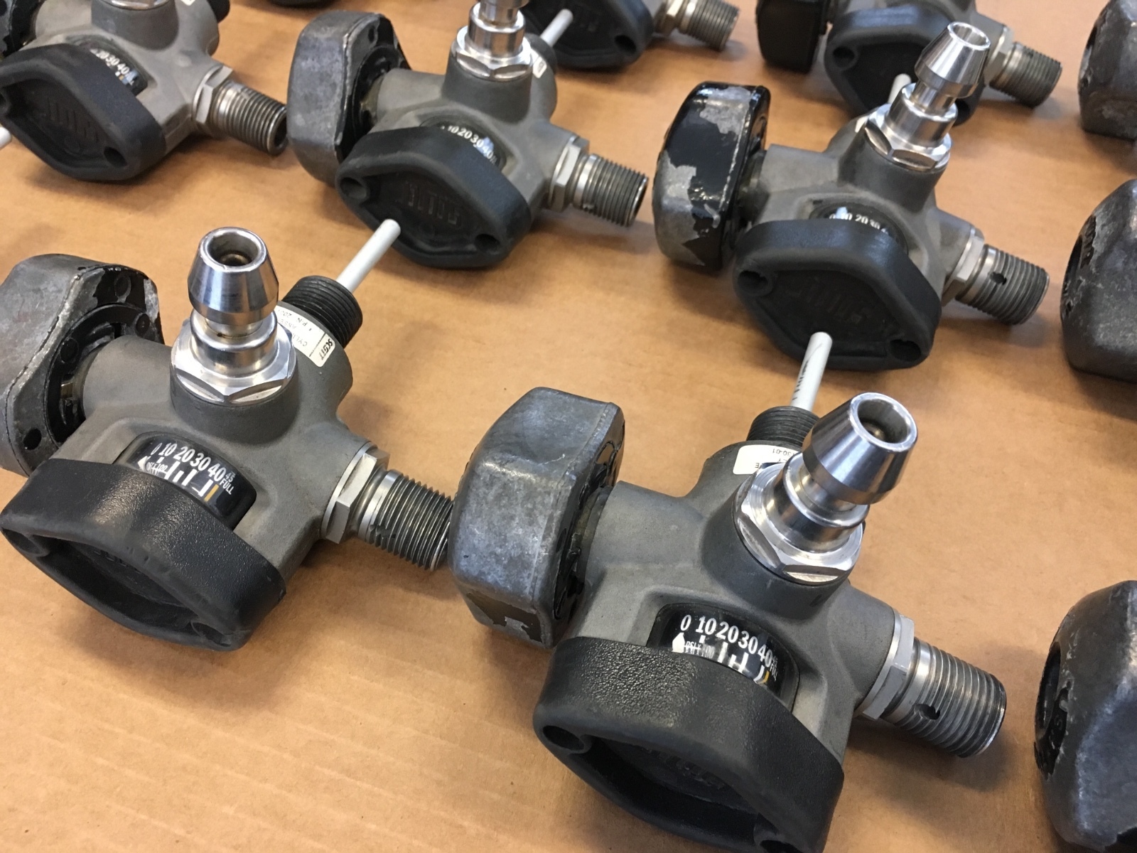 SCOTT SCBA 4500psi Snap-Change Cylinder Valve Assembly NXG2 / NXG7 / X3 Valve
