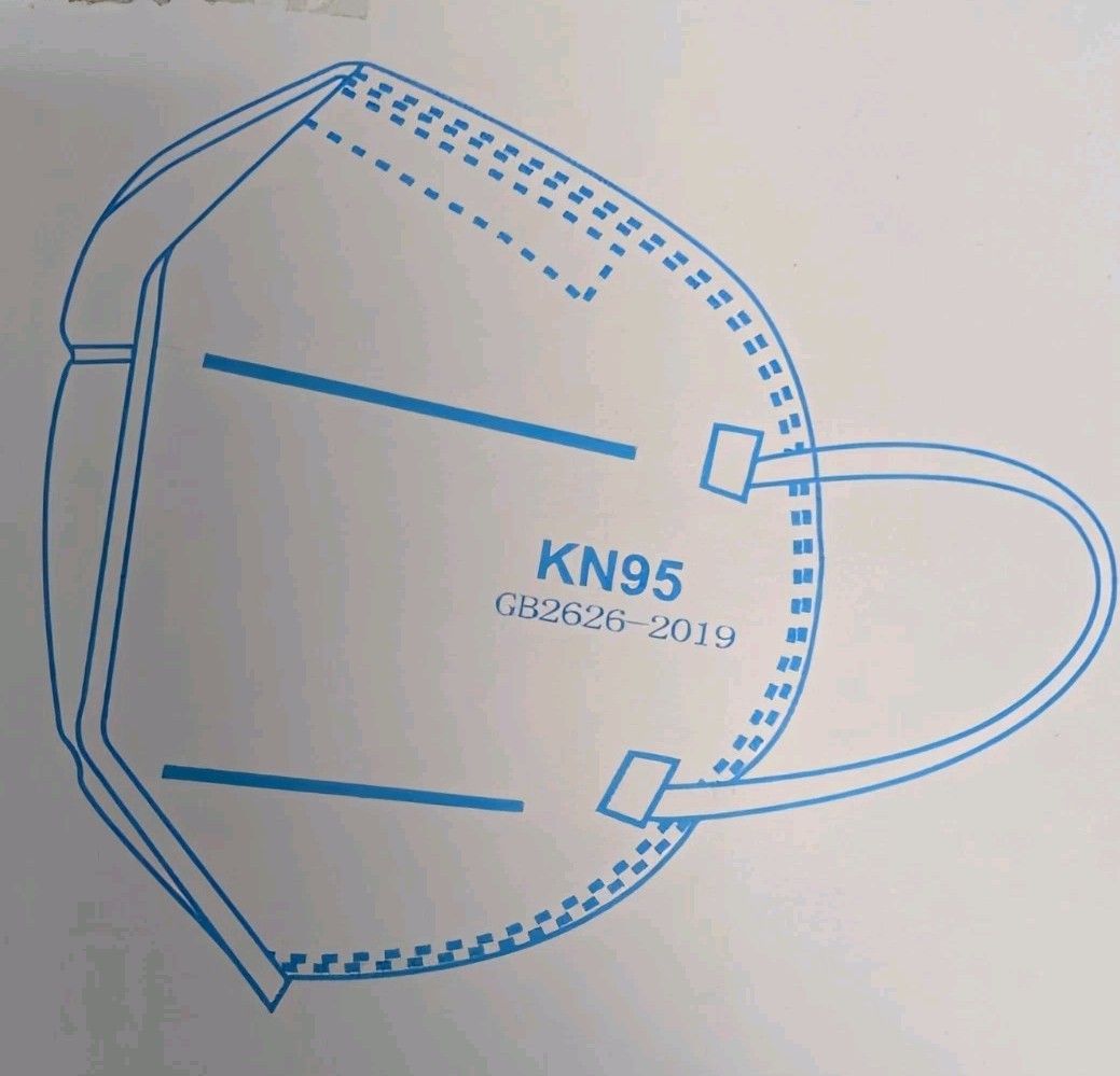 Sengtor KN95 Respirator Mask GB2626-2019 particulate respirator 50 pcs sealed