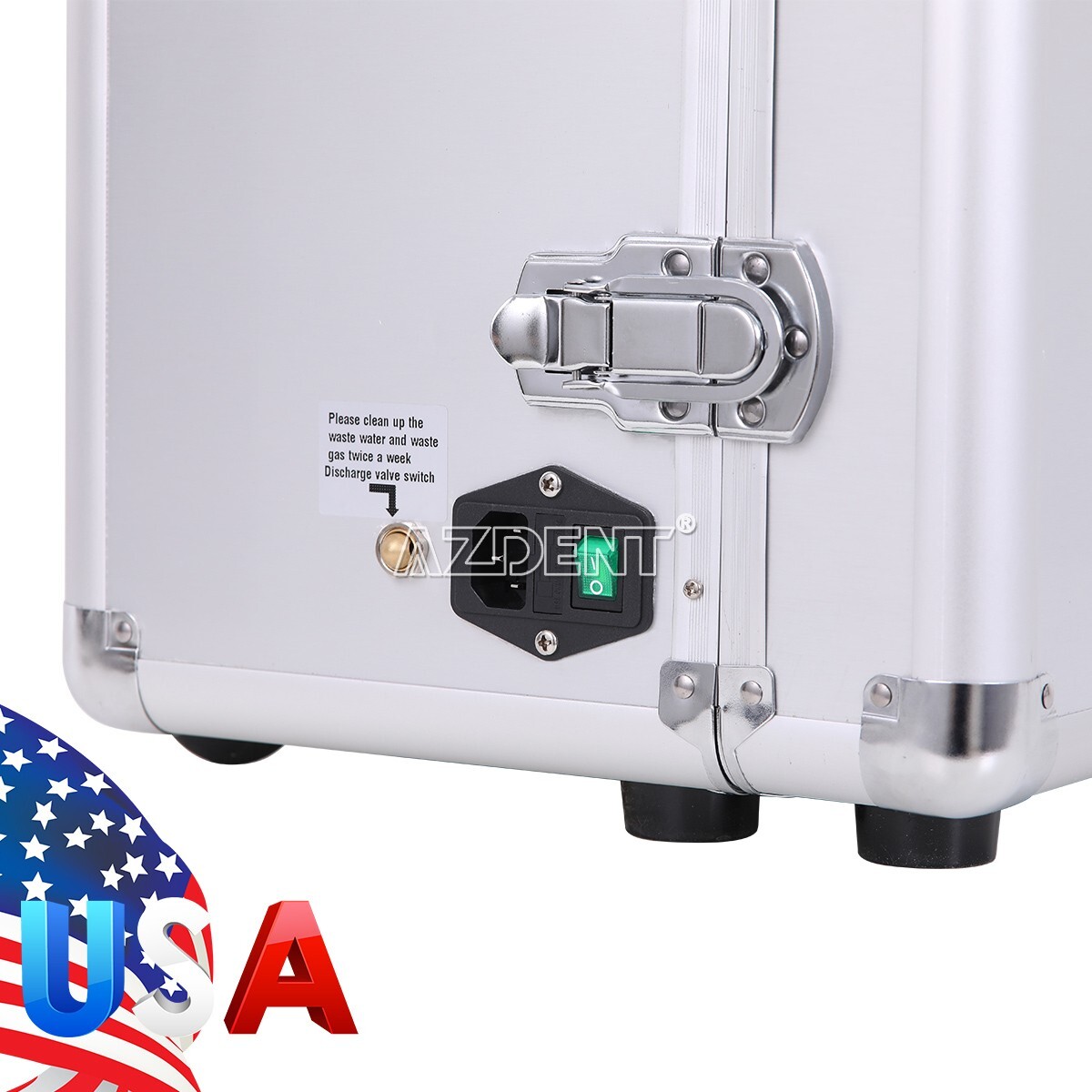 Mobile Portable Dental Delivery Unit Suction Syringe Air Compressor Scaler 4Hole