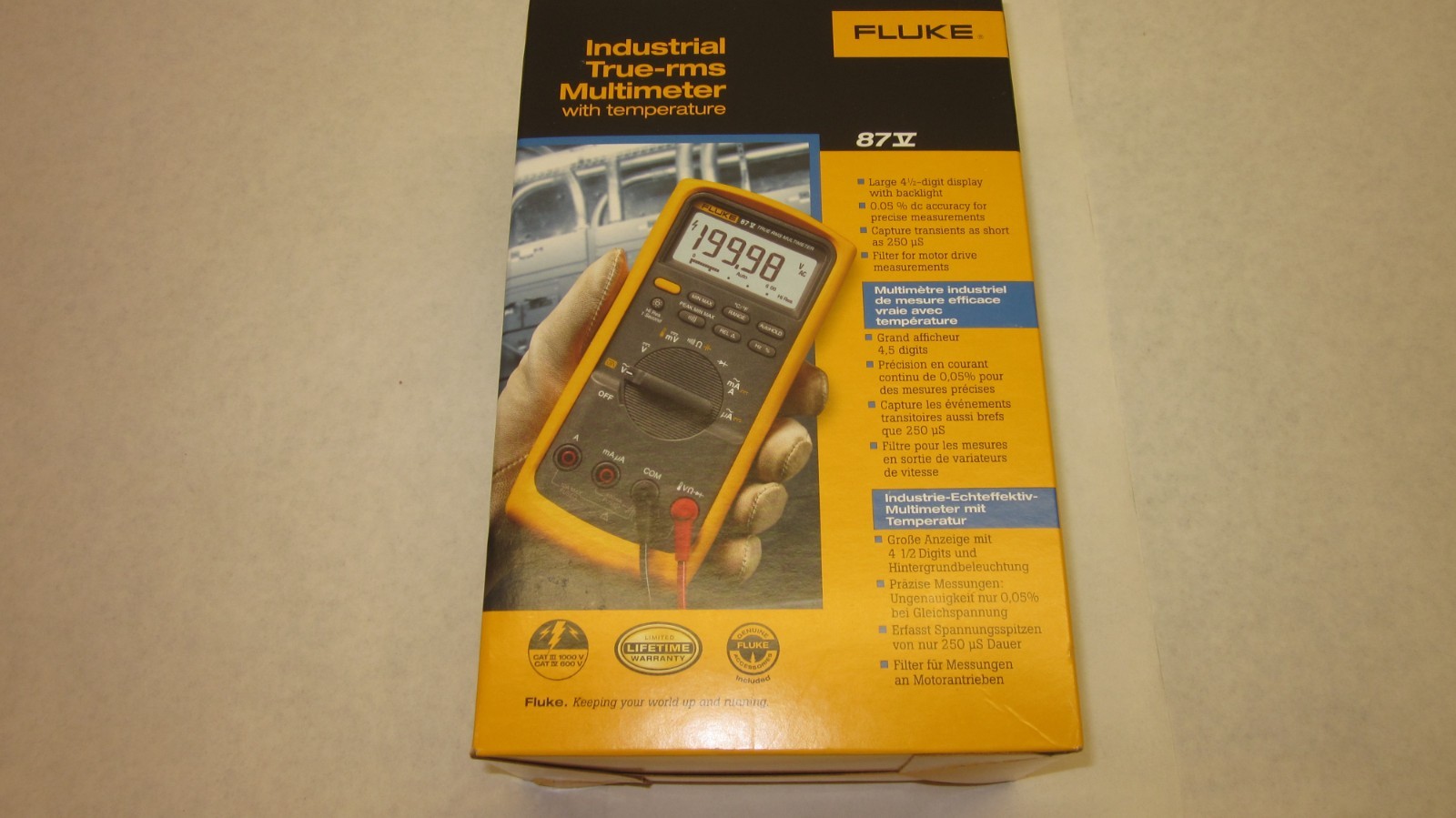 NEW FLUKE 87V True RMS Digital Multimeter
