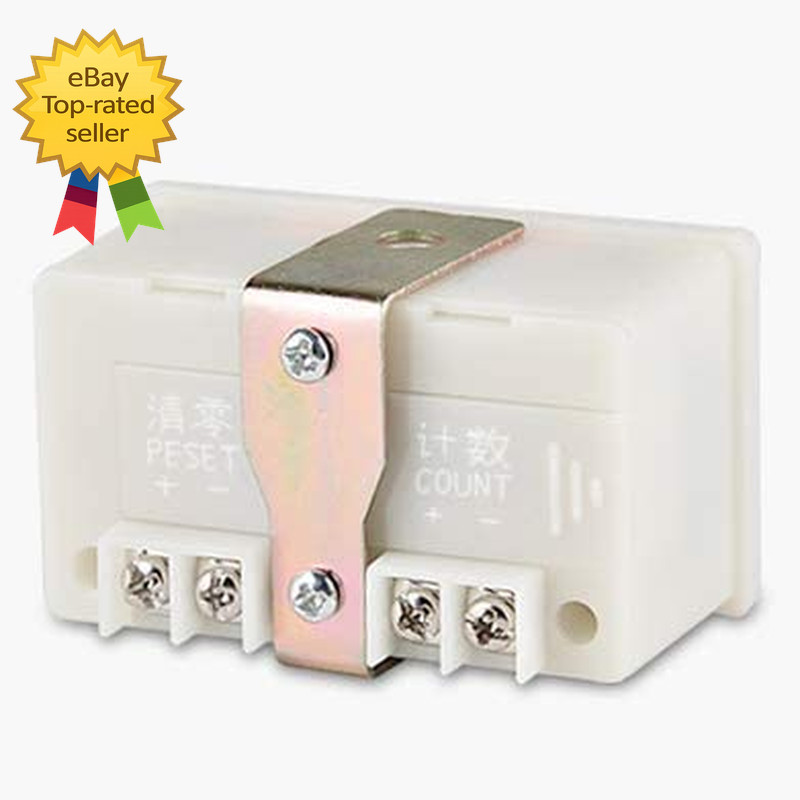 LCD Digital 5 Digit Counter with Proximity Sensor Magnetic Switch 0 to 99999
