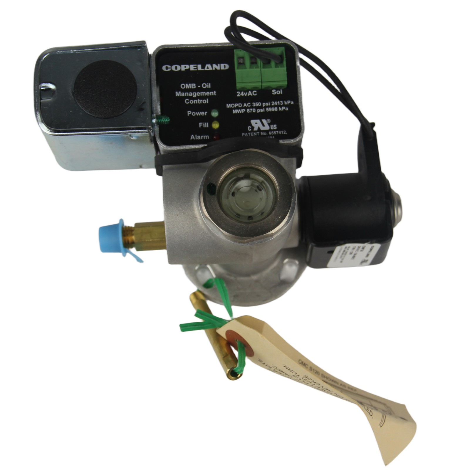 New Copeland = Emerson OMB-JB24 OMBJB24 OMB Series Oil Management Control Valve
