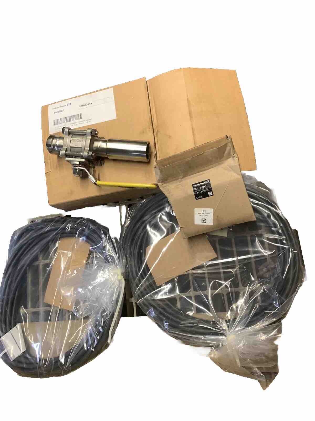 NEW ENDRESS HAUSER PROLINE T-MASS 65I DN175/7” TRANSMITTER FULL KIT HART FLOMETR